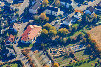 Städt. Kindergarten Regenbogen am neuen Friedhof in Hagenbach im Bundesland Rheinland-Pfalz, Deutschland