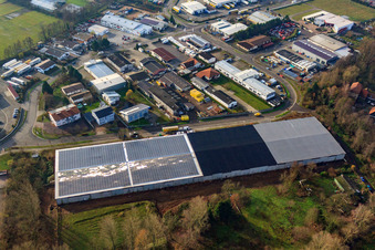 Barrhelsmühlring im Ortsteil Minderslachen in Kandel im Bundesland Rheinland-Pfalz, Deutschland
