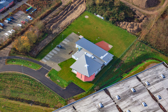 Evangelische Christusgemeinde im Ortsteil Minderslachen in Kandel im Bundesland Rheinland-Pfalz, Deutschland