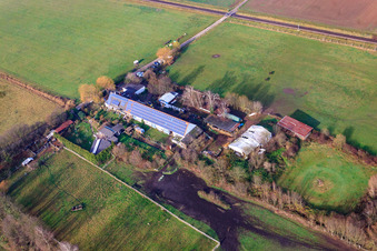 Aussiedlerhof in Billigheim-Ingenheim im Bundesland Rheinland-Pfalz, Deutschland
