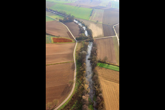 Otterbach in Oberotterbach im Bundesland Rheinland-Pfalz, Deutschland
