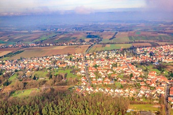 Ringgasse im Ortsteil Schaidt in Wörth am Rhein im Bundesland Rheinland-Pfalz, Deutschland