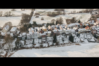 Ludwigstraße von Osten in Jockgrim im Bundesland Rheinland-Pfalz, Deutschland