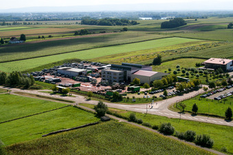 Scheibenhardt im Bundesland Bas-Rhin, Frankreich aus der Luft