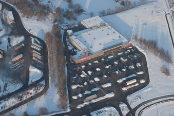 Carrefour in Lauterbourg im Bundesland Bas-Rhin, Frankreich
