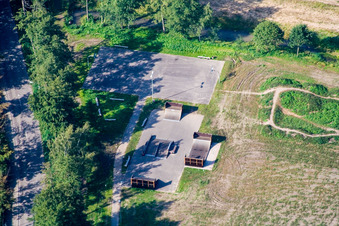 Skatepark Kandel im Bundesland Rheinland-Pfalz, Deutschland