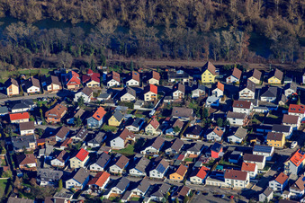 Berliner Straße in Lingenfeld im Bundesland Rheinland-Pfalz, Deutschland