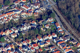 Kolpingstr in Lingenfeld im Bundesland Rheinland-Pfalz, Deutschland