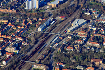 Speyer Hbf im Bundesland Rheinland-Pfalz, Deutschland