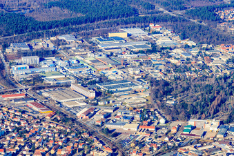 Gewerbegebiet Brunckstr in Speyer im Bundesland Rheinland-Pfalz, Deutschland