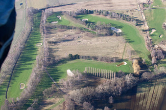 Luftbild von Golf-Club Pfalz Neustadt a.d. Weinstraße e.V im Ortsteil Geinsheim in Neustadt an der Weinstraße im Bundesland Rheinland-Pfalz, Deutschland