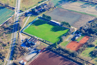 Sportplätze des TB Jahn Zeiskam 1896 e.v. und des   TC '86 Zeiskam e.V im Bundesland Rheinland-Pfalz, Deutschland
