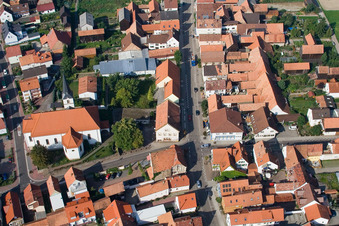 Luftbild von St. Wendelin in Hatzenbühl im Bundesland Rheinland-Pfalz, Deutschland