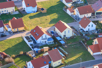 An d. Anhaide im Ortsteil Schaidt in Wörth am Rhein im Bundesland Rheinland-Pfalz, Deutschland von einer Drohne aus