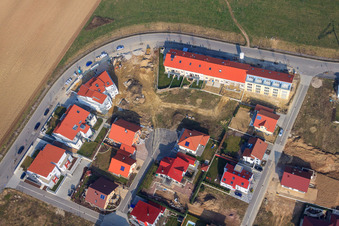 Drohnenbild von Am Höhenweg in Kandel im Bundesland Rheinland-Pfalz, Deutschland