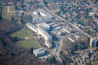Landau, Klinikum Landau-Südliche Weinstr in Landau in der Pfalz im Bundesland Rheinland-Pfalz, Deutschland