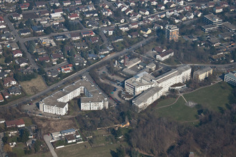 Luftbild von Landau, Klinikum Landau-Südliche Weinstr in Landau in der Pfalz im Bundesland Rheinland-Pfalz, Deutschland