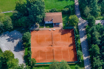 Tennisplatz Steinweiler im Bundesland Rheinland-Pfalz, Deutschland