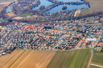 Beethovenstr im Ortsteil Sondernheim in Germersheim im Bundesland Rheinland-Pfalz, Deutschland