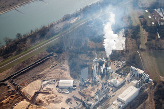 Luftaufnahme von Germersheim, Nolte im Bundesland Rheinland-Pfalz, Deutschland