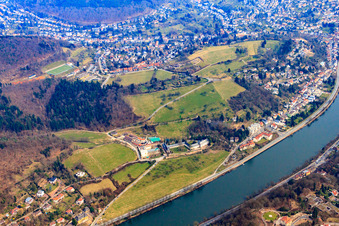 Benediktinerabtei Stift Neuburg über dem Neckar im Ortsteil Ziegelhausen in Heidelberg im Bundesland Baden-Württemberg, Deutschland