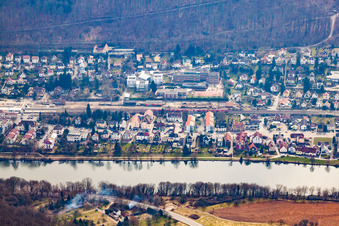 Güterbahnhofstr in Neckargemünd im Bundesland Baden-Württemberg, Deutschland