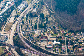 Friedhof in Neckargemünd im Bundesland Baden-Württemberg, Deutschland
