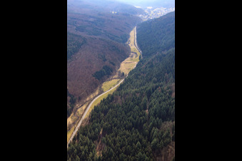 Pleutersbachtal im Ortsteil Allemühl in Schönbrunn im Bundesland Baden-Württemberg, Deutschland