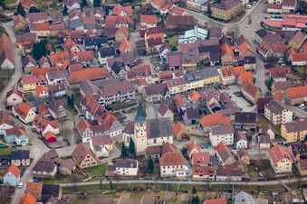 Badische Kelter in Kürnbach im Bundesland Baden-Württemberg, Deutschland