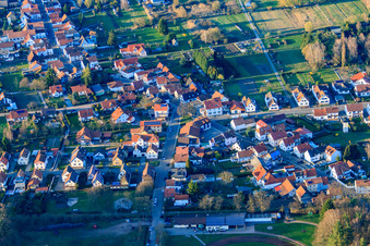 Waldstraße x Speckstr im Ortsteil Schaidt in Wörth am Rhein im Bundesland Rheinland-Pfalz, Deutschland
