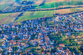 Hauptstraße x Speckstr im Ortsteil Schaidt in Wörth am Rhein im Bundesland Rheinland-Pfalz, Deutschland