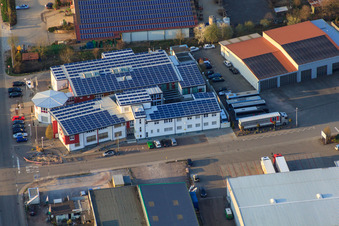 Schrägluftbild von REHA med Gesundheitspark GmbH - Abteilung Orthopädie & Neurologie in Herxheim bei Landau im Bundesland Rheinland-Pfalz, Deutschland