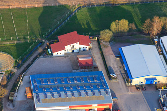 Industriegebiet Am Gäxwald in Herxheim bei Landau im Bundesland Rheinland-Pfalz, Deutschland
