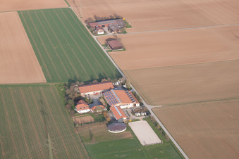 Korntal-Münchingen, Höfe am Birkemer Weg im Bundesland Baden-Württemberg, Deutschland