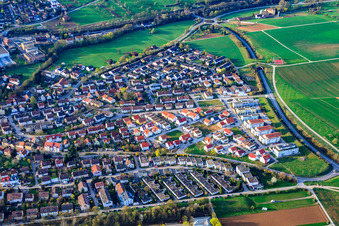 Dietrich-Bonhoeffer-Straße in Ditzingen im Bundesland Baden-Württemberg, Deutschland
