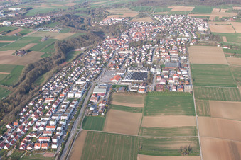 Ortsteil Höfingen in Leonberg im Bundesland Baden-Württemberg, Deutschland