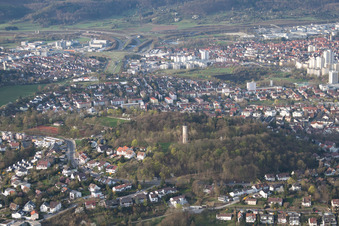 Engelbergturm in Leonberg im Bundesland Baden-Württemberg, Deutschland