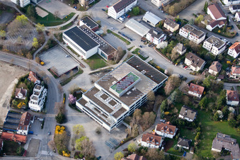Luftbild von Johannes-Kepler-Gymnasium, Lindenstr in Leonberg im Bundesland Baden-Württemberg, Deutschland