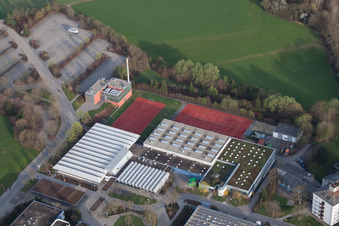 Schulzentrum am Fockentalweg in Leonberg im Bundesland Baden-Württemberg, Deutschland