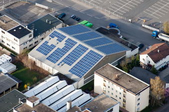 Drohnenaufname von METDRA Metall- und Drahtwarenfabrik GmbH, Dieselstr im Ortsteil Eltingen in Leonberg im Bundesland Baden-Württemberg, Deutschland