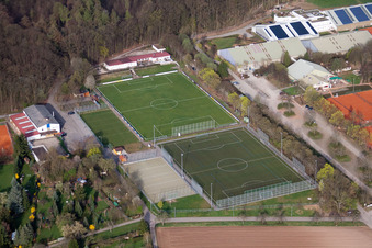 Stammheim, SC am Wald, Tennisanlage Grand Slam Sportanlage Emerholzweg in Stuttgart im Bundesland Baden-Württemberg, Deutschland