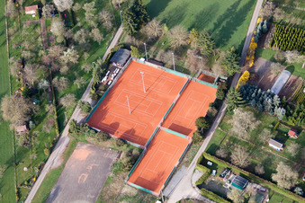 Luftbild von Stammheim, SC am Wald, Tennisanlage Grand Slam Sportanlage Emerholzweg in Stuttgart im Bundesland Baden-Württemberg, Deutschland