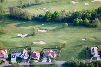 Soufflenheim , Golfclub Soufflenheim Baden-Baden im Bundesland Bas-Rhin, Frankreich aus der Luft