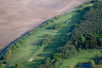 Soufflenheim , Golfclub Soufflenheim Baden-Baden im Bundesland Bas-Rhin, Frankreich von oben gesehen