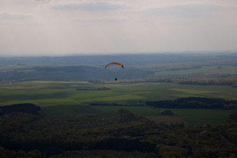 Luftaufnahme von Escherange im Bundesland Moselle, Frankreich