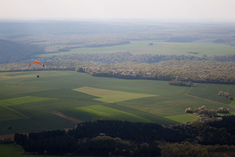 Escherange im Bundesland Moselle, Frankreich von oben