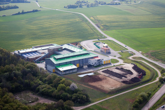 Villers-la-Montagne, Déchèterie im Bundesland Meurthe-et-Moselle, Frankreich