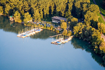 Segelclub im Ortsteil Maximiliansau in Wörth am Rhein im Bundesland Rheinland-Pfalz, Deutschland