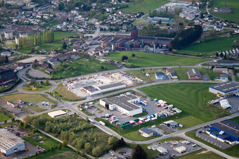 Luftbild von Vrigne-aux-Bois im Bundesland Ardennes, Frankreich