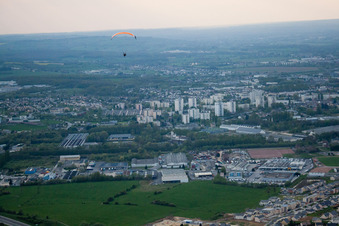 Luftbild von Villers-Semeuse im Bundesland Ardennes, Frankreich